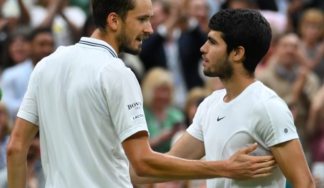 VİDEO: Carlos Alcaraz & Daniil Medvedev – Wimbledon 2023